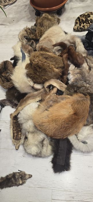 Căciuli si gulere din blana naturala