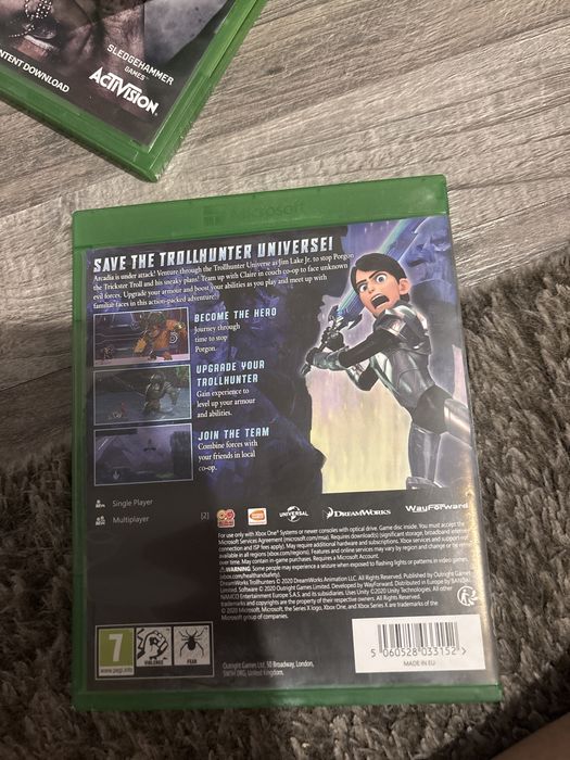 joc pentru xbox one "Troll hunters form guillermo del toro defenders of acradia"