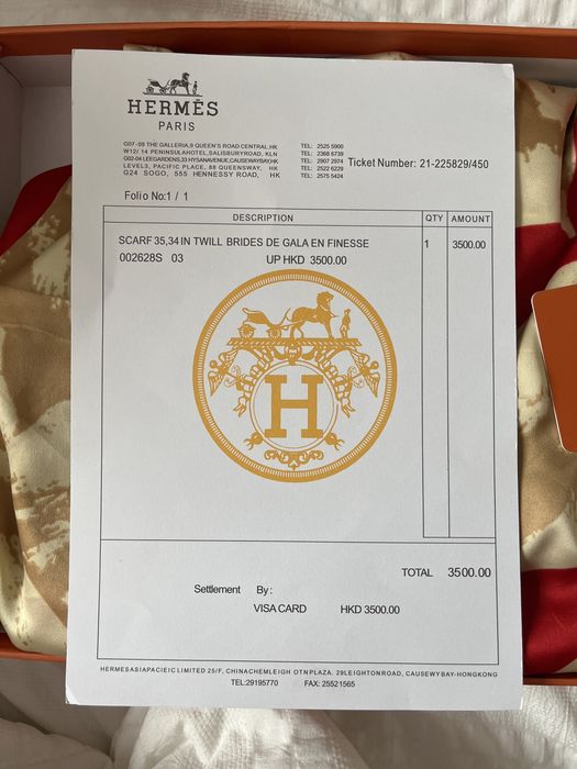 Платок от  “Hermes” оригинал