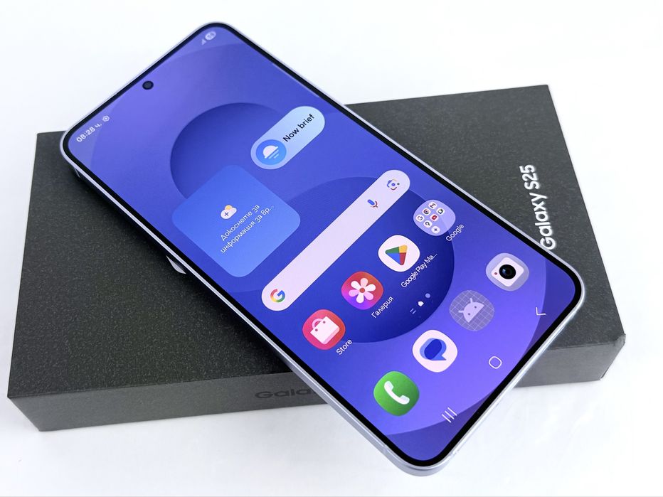 Samsung Galaxy S25 5G 128GB 12RAM Icyblue Перфектен! Гаранция!