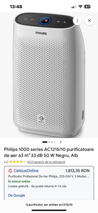 Vand purificator philips ac 1214