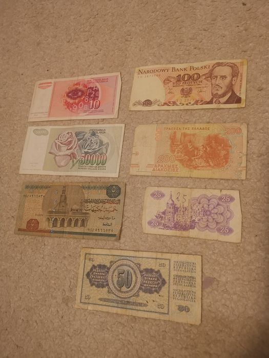 Colectie Monede si Bancnote vechi. Ocazie