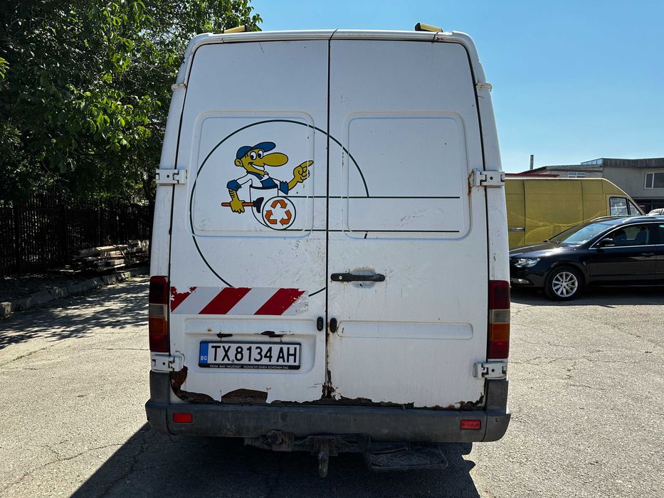 2000 Mercedes Sprinter Отпушване на канали