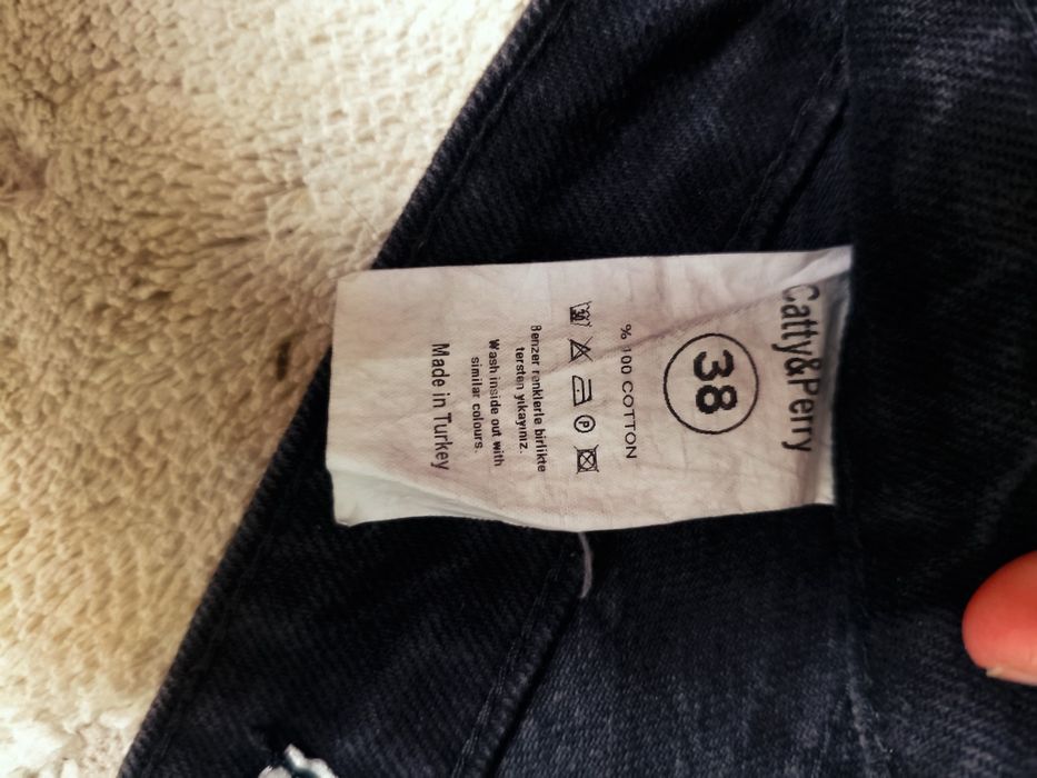 Джинсовый брюки женский, черный