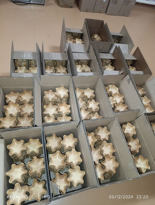 Muzqaymoq uchun vafli idish