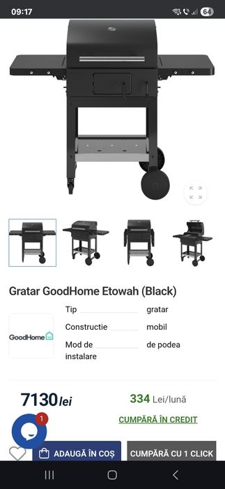 Vand Gratar bbk pret 2500 lei