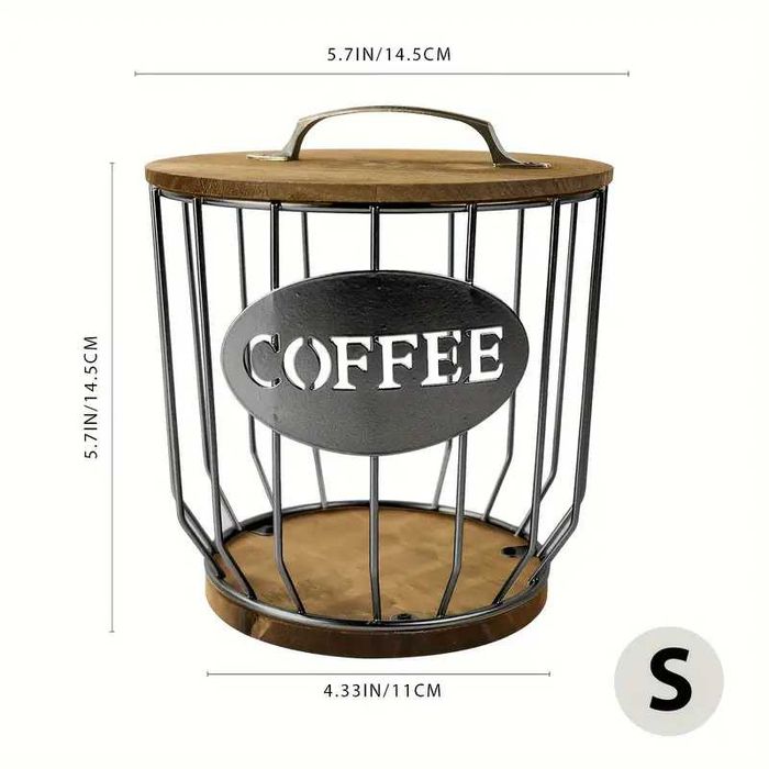 Метална поставка за кафе капсули Органайзер Nespresso Dolce Gusto