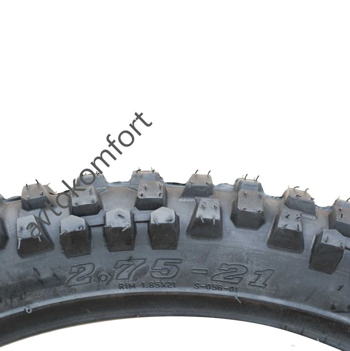 Кросова Гума 4,60х17 2,75х21 110/100/18 За Мотор Вътрешни Външни Цола