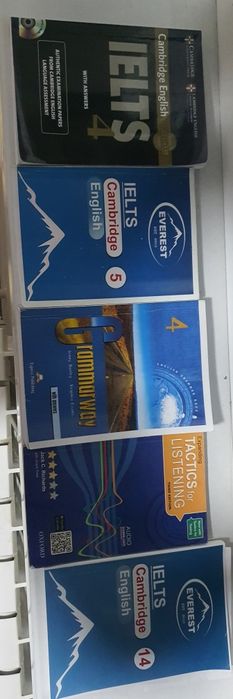Ielts uchun kitoblar