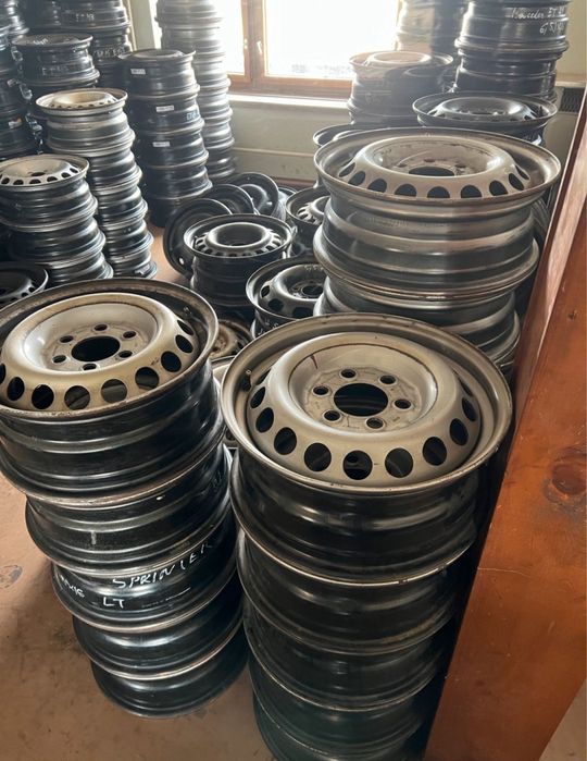 Jante Mercedes Sprinter si Vw Crafter  16 zolli, 6 prezoane