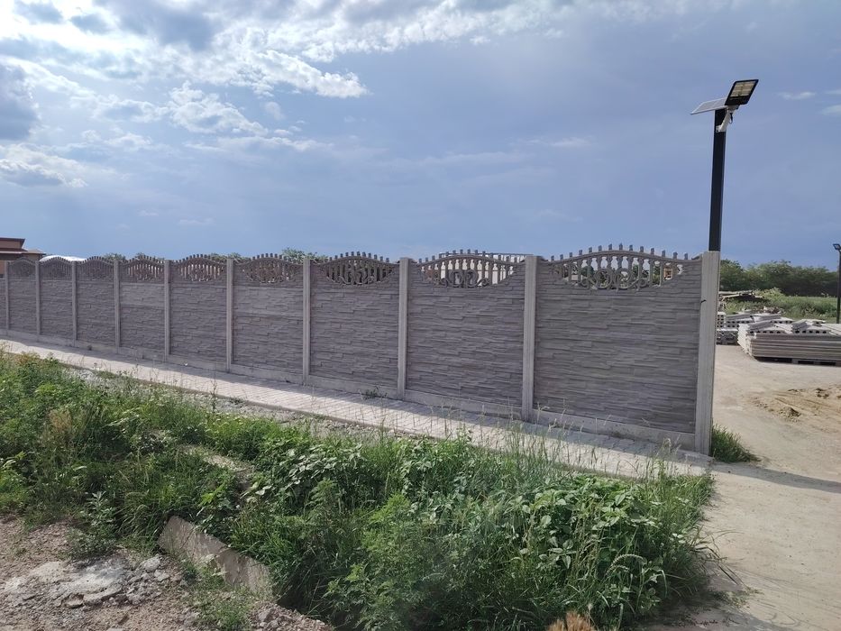 Prefabricate garduri din Beton.