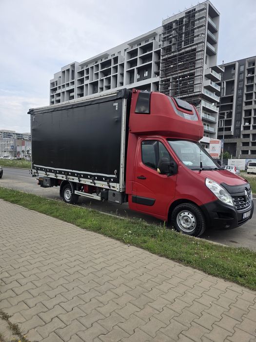 Renault Master 3 – An 2018 | 2.3 dCi 170 CP | Prelată + Lift hidraulic