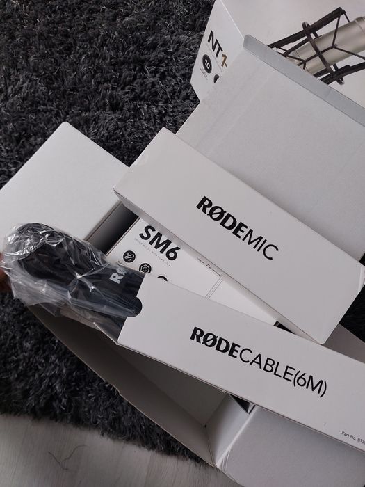 [NOU / Sigilat] Pachet Profesional Microfon Studio RØDE NT1-A – Complete Studio Kit