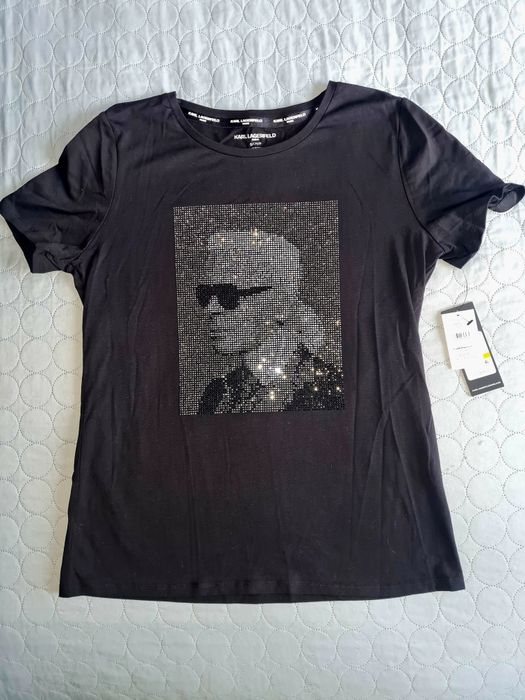 Нова Черна Тениска Karl Lagerfeld - 59 лв.