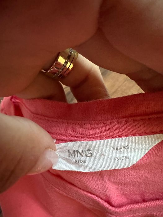 Set tricou si pantaloni scurti Mango 9 ani