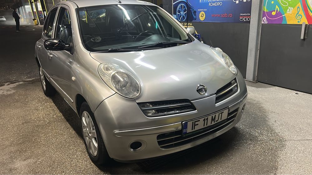 Nissan Micra 2006 1.4 L benzina 88 cp euro 4 distributie lant automata schimba perfect kilometri absolut reali functioneaza impecabil