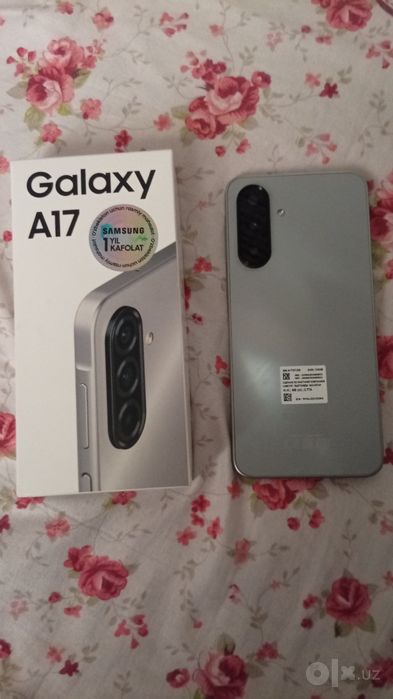 Samsung A17  1 yillik kafolati bor.