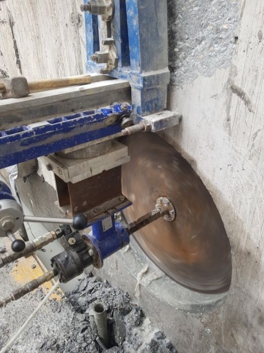 gauri beton prin carotare pentru centrale,hote,aerisiri,taiere beton