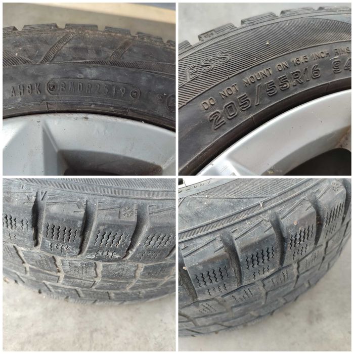 Janta aliaj R16 5x112 205/55R16 94R Skoda Octavia Mk3 5E 6.5JX16H2 ET46 2017 / [2013-2019] / (12B) 3 BUC