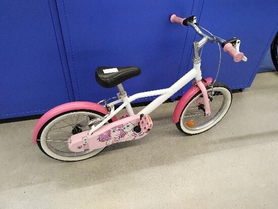 Bicicleta 16" DoctoGirl - produs resigilat - (SecondHand) Decathlon