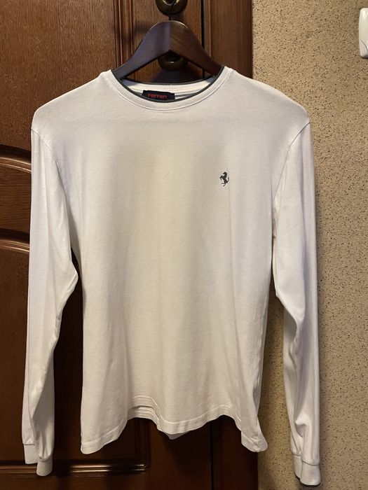 Поло с длинным рукавом