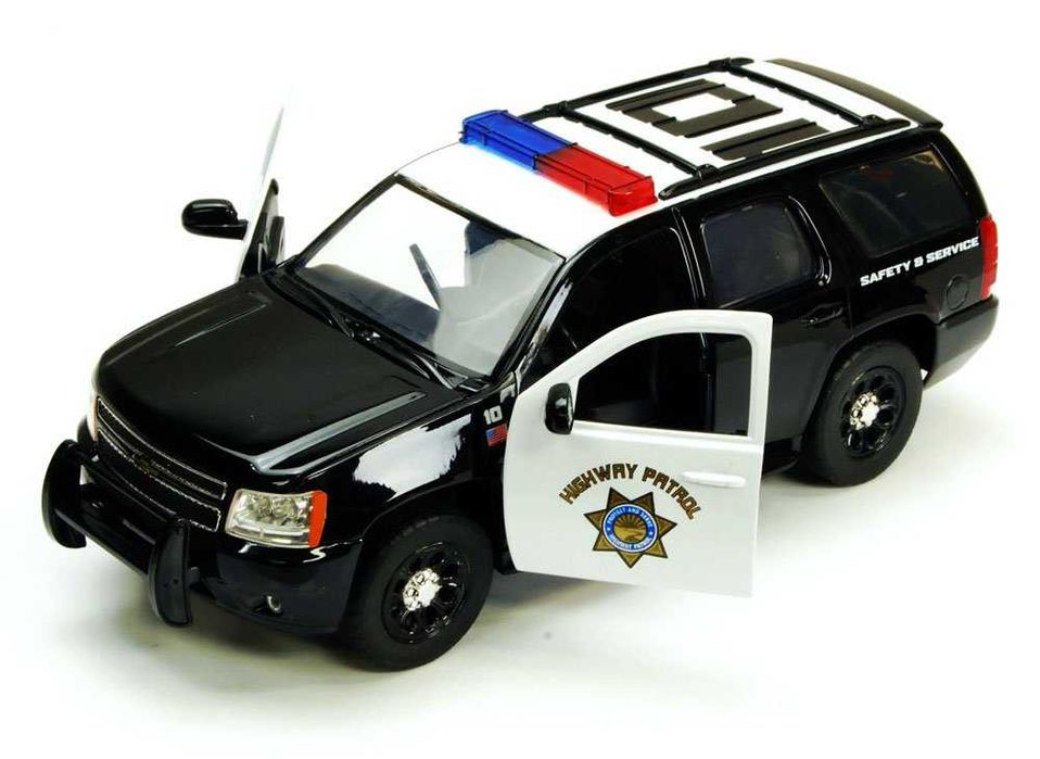 Macheta metalica Chevrolet Tahoe (Police)- Highway Patrol - 1:24 Jada