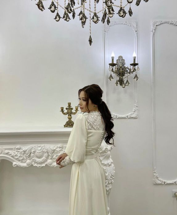 Нежное вечернее платье