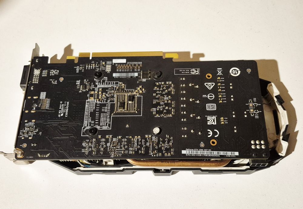 Placa video gaming GTX 1060 3GB 192bit GDDR5