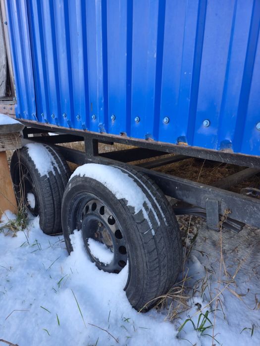 Жилой вагончик на колесах