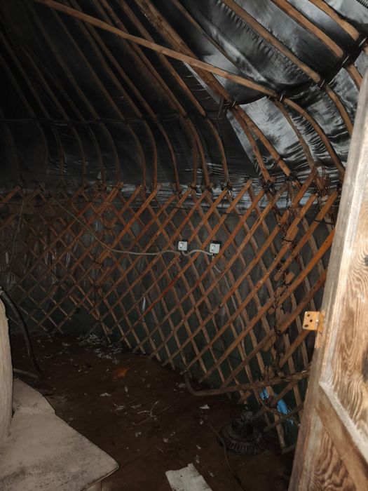 Юрта деревянный каркас.