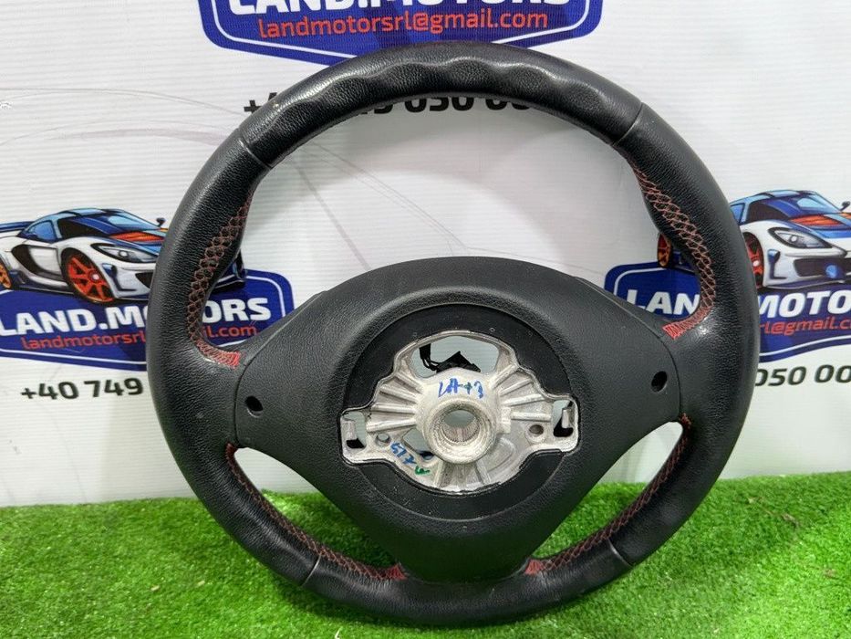 Volan piele 2017 bmw 318i sport seria 3 lci f30 1.5 benzina cod oem 62560150d 32302230186 2015-2019