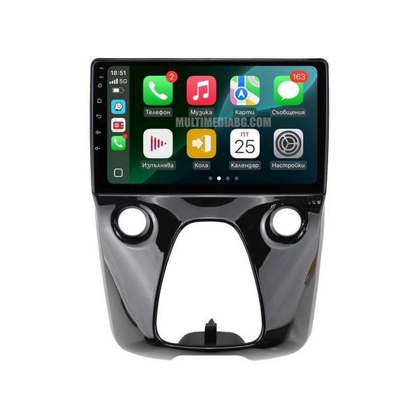 Toyota Aygo,Peugeot 108 [2014-2021] Мултимедия Навигация Android