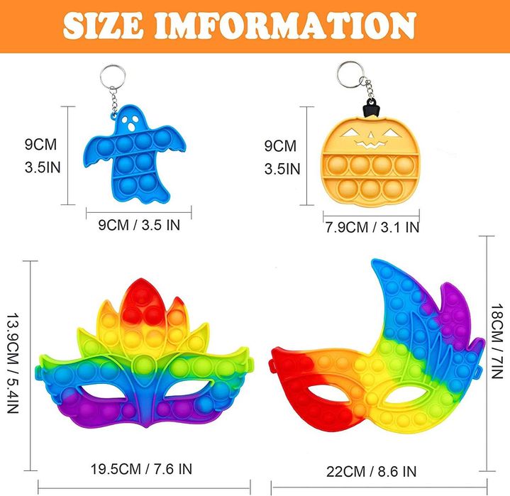 Set Jucării senzoriale din silicon pentru copii