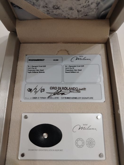 Diamant model briliant cut