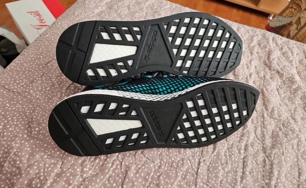 Adidas Deerupt Runner Magenta-Black / FOARTE RARI /NOI fără box /46 ⅔ / de colecție !