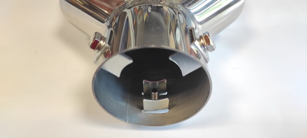 Универсален двоен накрайник за ауспух