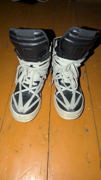 Rick Owens Geobasket megalace.