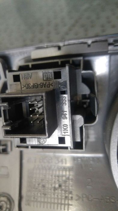 Buton reglaj faruri cu carcasa vw golf 5 1k1 1k0941333 1k1858341 1k1858367