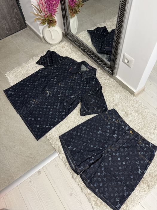 Compleu Louis Vuitton denim Premium colectie noua vara 2026