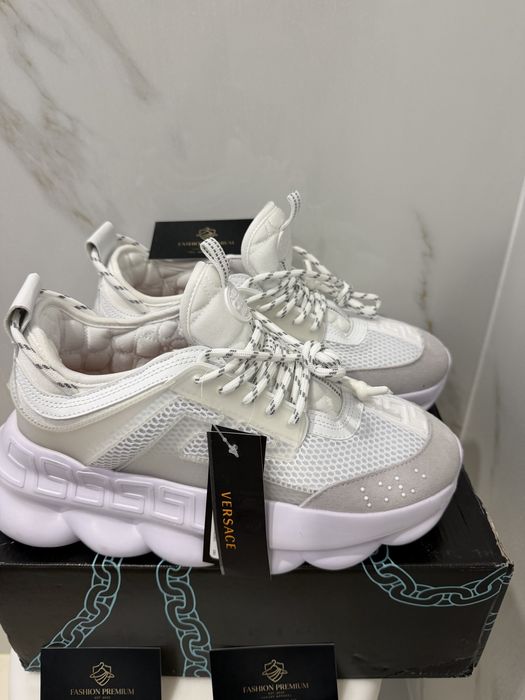 *PREMIUM* Versace Chain Reaction White - Verificare Colet