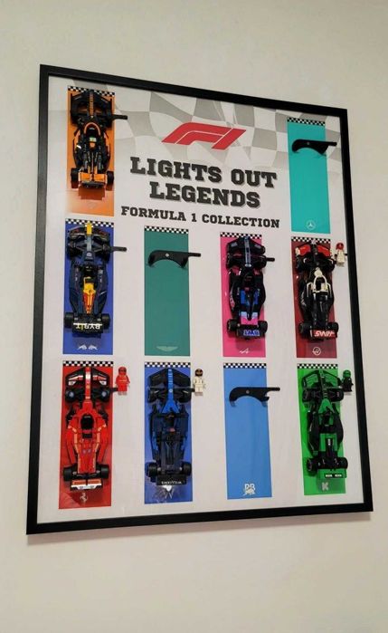 Suport Rama LEGO F1 Speed Champions - Lights Out Legends