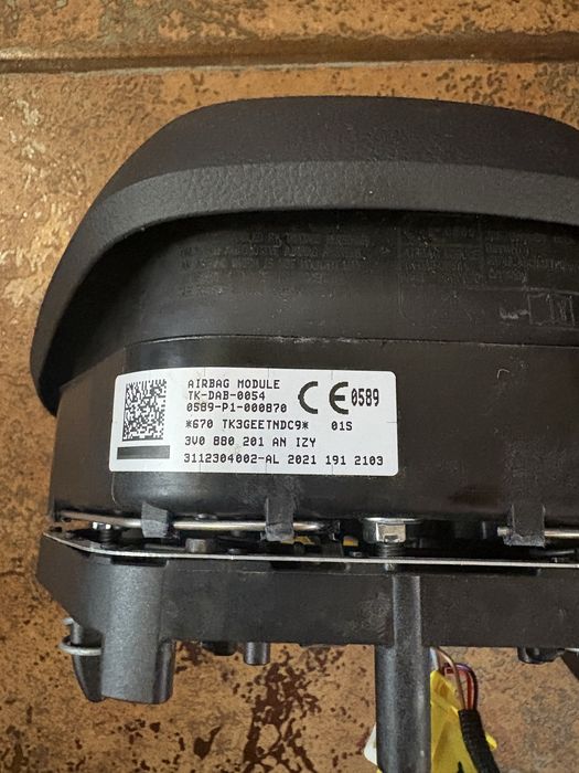 Airbag volan Skoda model nou original 2025