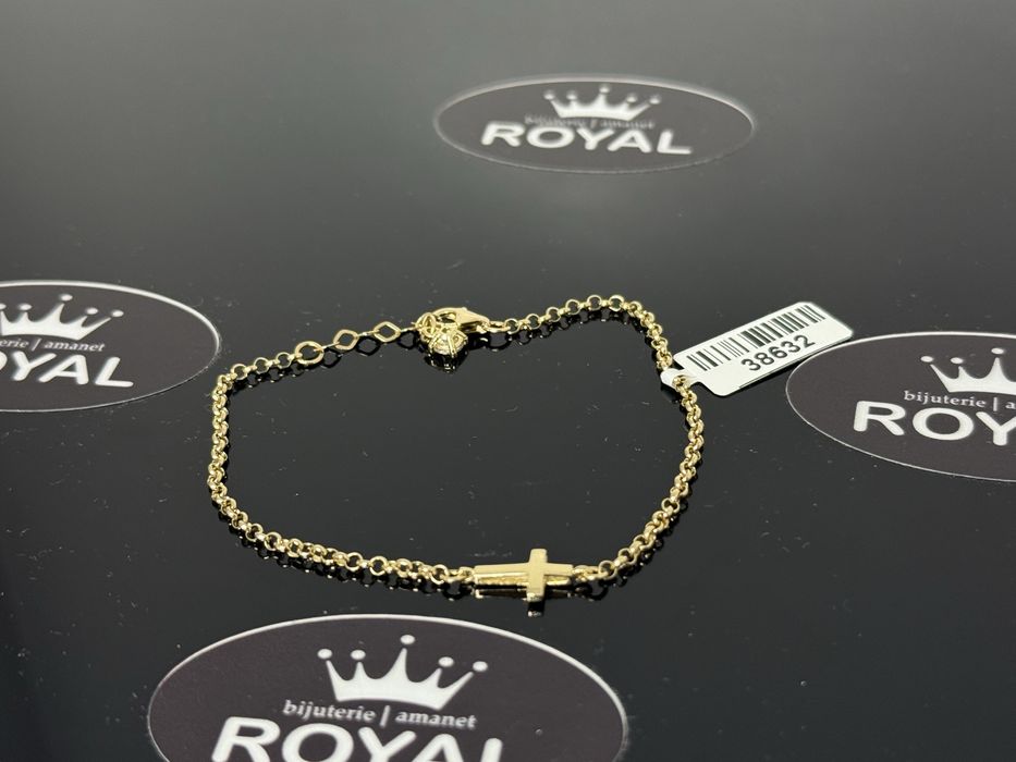 Bijuteria ROYAL : Bratara AUR NOU 14K / 2.63 GR