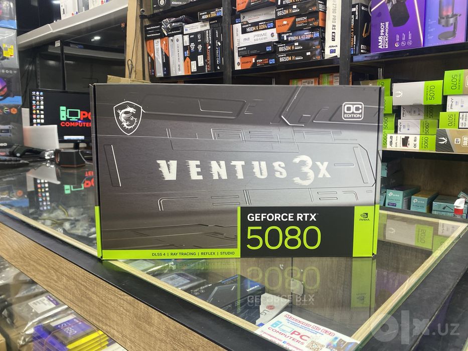 Видео карта rtx 5080 msi ventus 3x