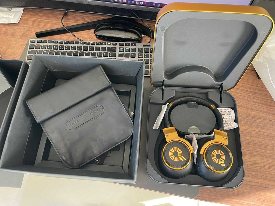 Casti AKG N90Q Quincy Jones, Over-Ear, DAC, Auto Calibrare, ANC