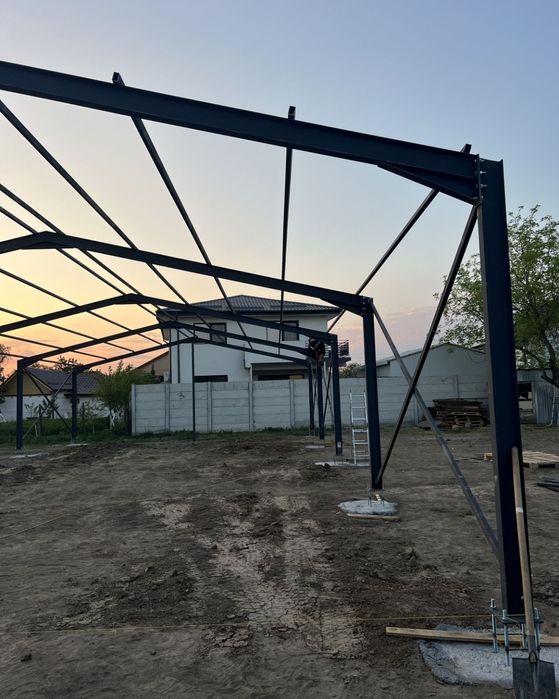 Structuri metalice hale metalice