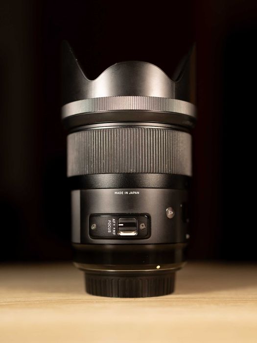 obiectiv sigma 35 mm f1.4 canon