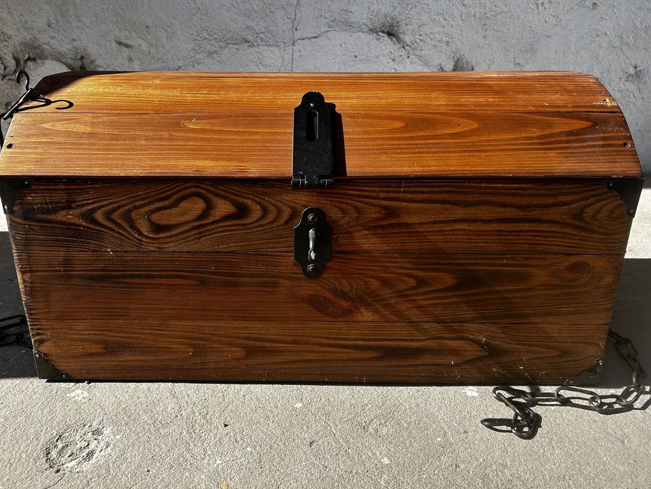 Дървени сандъци за декорация-10 бр