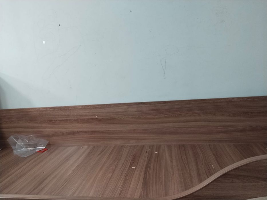 Двухъярустная кровать со шкафами