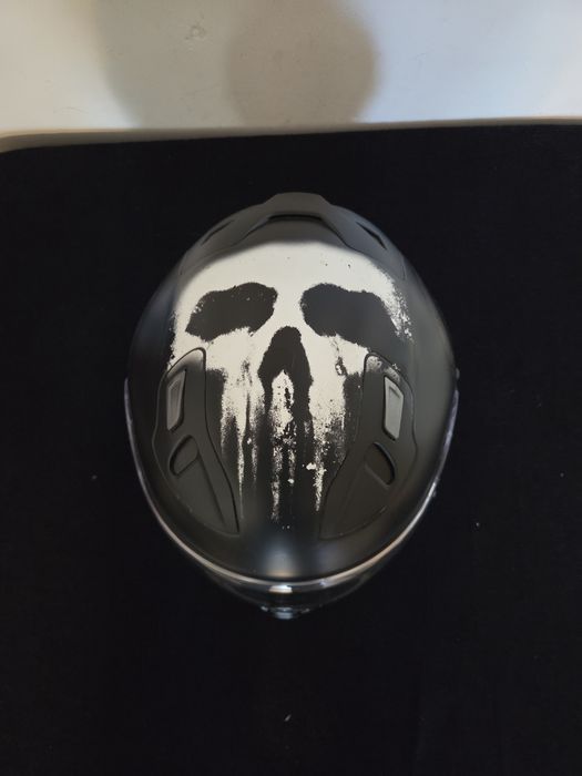 Casca moto HJC FG-ST Marvel Punisher + viziera NOUA + Pinlock